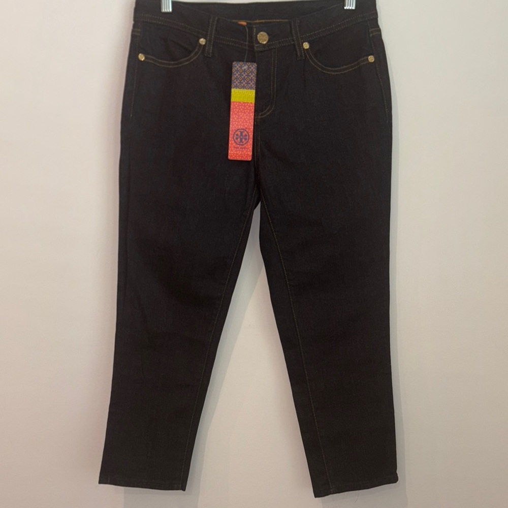 Tory‎ Burch Skinny Cropped Jeans Size 28